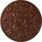 Ekena Millwork Baile Ceiling Medallion (Fits Canopies up to 6"), Hand-Painted Copper Penny, 31 1/4"OD x 2 1/4"P CM31BACPS - alternate 1
